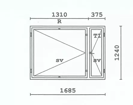 MSE 131 1685x1240 Valkoinen - Erikoishintaiset ja poistotuotteet - MSE131EM1685X1240 - 1