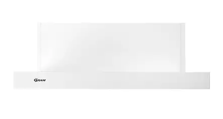 GRAM EFU 503-90 Liesituuletin 50cm, SLIM, ulosvedettävä, valkoinen - Liesituulettimet - EFU50390 - 2