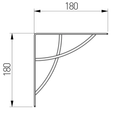 Neo hyllynkannatin - Naulakot ja koukut - 19510 - 2