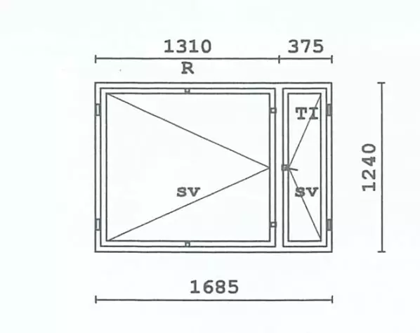 MSE 131 1685x1240 Valkoinen - Erikoishintaiset ja poistotuotteet - MSE131EM1685X1240 - 1