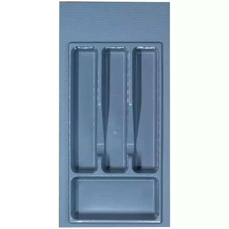 Keittiövälinelokerikko harmaa - Vetolaatikoiden lisätarvikkeet - 37570 - 2