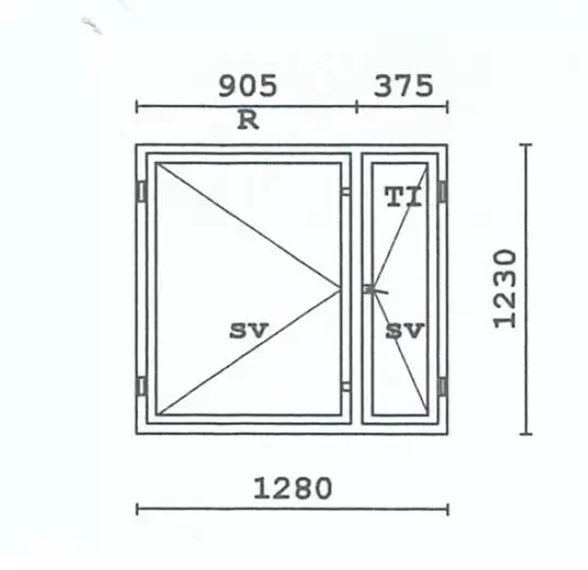 MSE 131 1280 x 1230 Valkoinen - Erikoishintaiset ja poistotuotteet - MSE131EM1280X1230 - 1