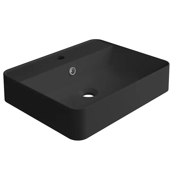 Octavia valumarmoriallas, matta musta - Pesualtaat - 120320 - 2