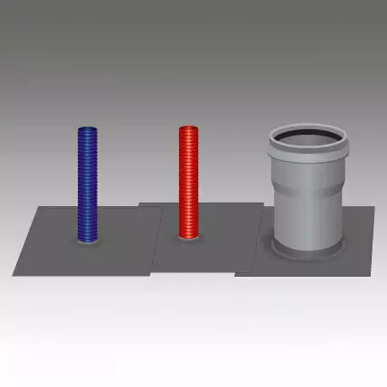 Allaskaapin tiivistesarja - Lisätarvikkeet - 2007601 - 2