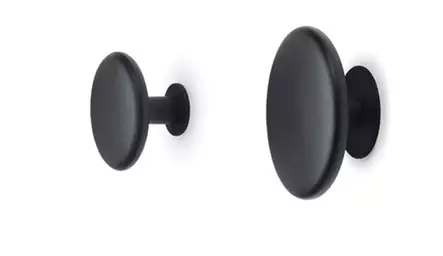 Bläk pieni nuppi HJ1352 musta - Naulakot ja koukut - 5904011 - 2