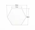 Hexagon akustiikkalevyt, 3kpl/paketti - Äänieristyslevyt - 8860211 - 8