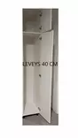 Valmiiksi kasattu valkoinen komero 400mm leveä - Komerot ja korkeat kaapistot - MU172401 - 1