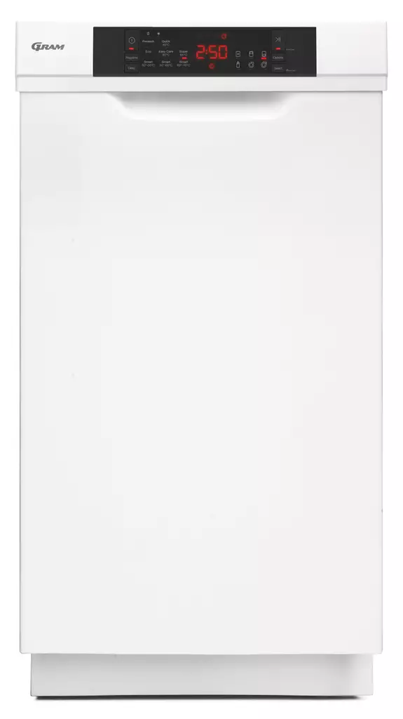 GRAM OM 4330-90 RT/1 Astianpesukone 45 cm kolmella pesutasolla, valkoinen - Astianpesukoneet - OM433090RT1 - 1