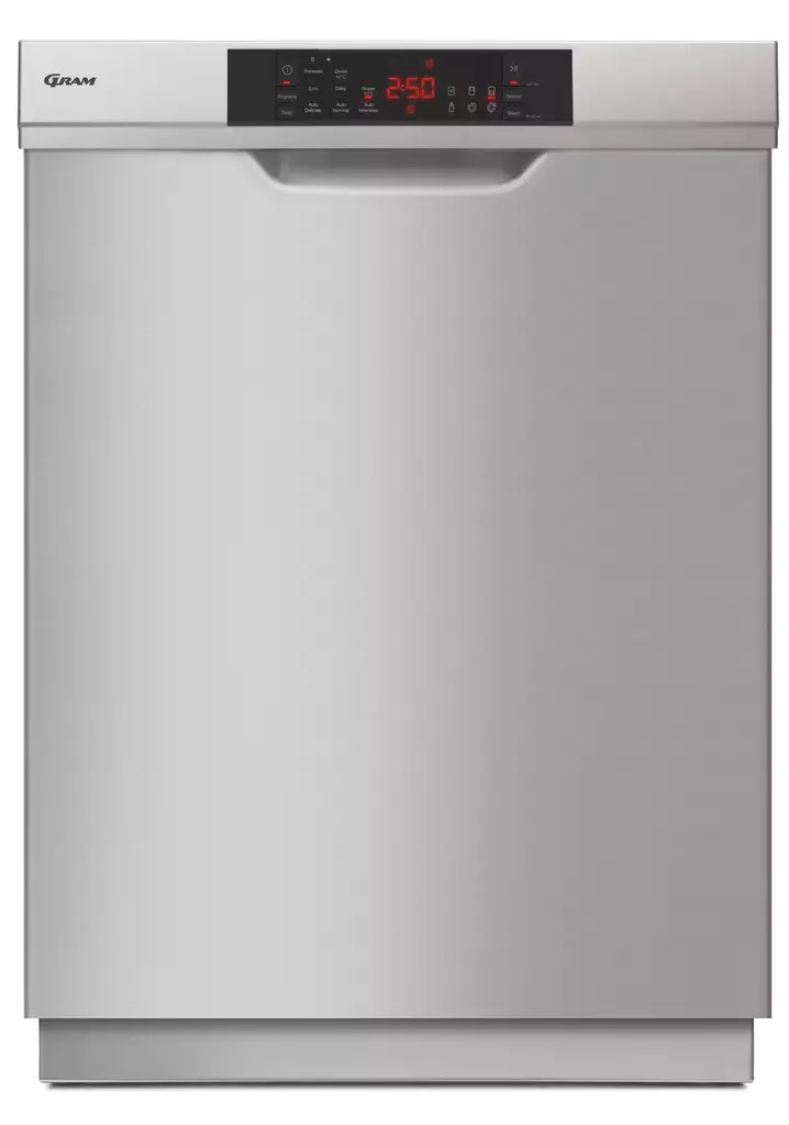 GRAM OM 6330-90 RT X/1 Astianpesukone 60 cm, teräs - Astianpesukoneet - OM633090RTX1 - 1