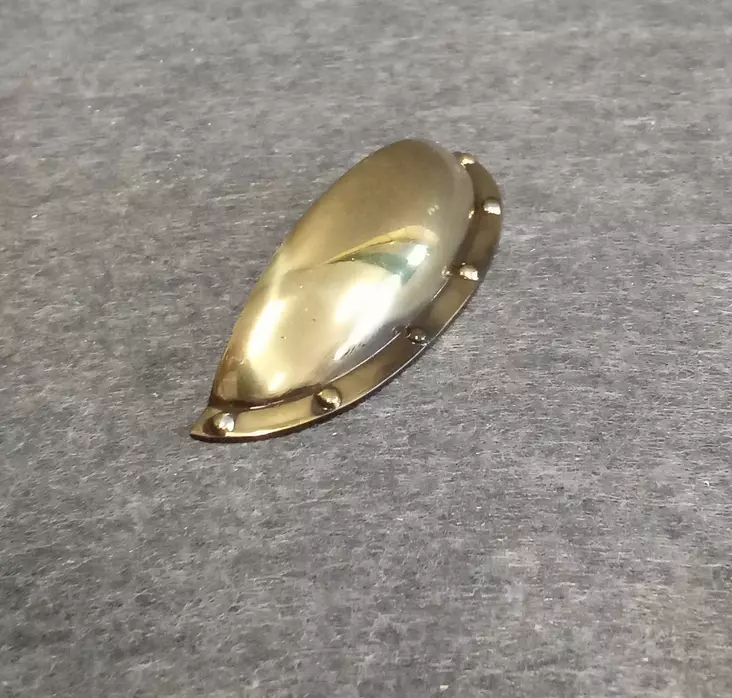 Kuppivedin antiikkimessinki 64mm - Vetimet - 1130511 - 1