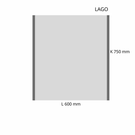 LED VALOPEILI LAGO 15W, IP44 - Kylpyhuoneen valaistus - 723962 - 2