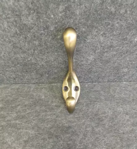 Vaatekoukku 788 harjattu messinki - Naulakot ja koukut - PKOUKKU5902942 - 2