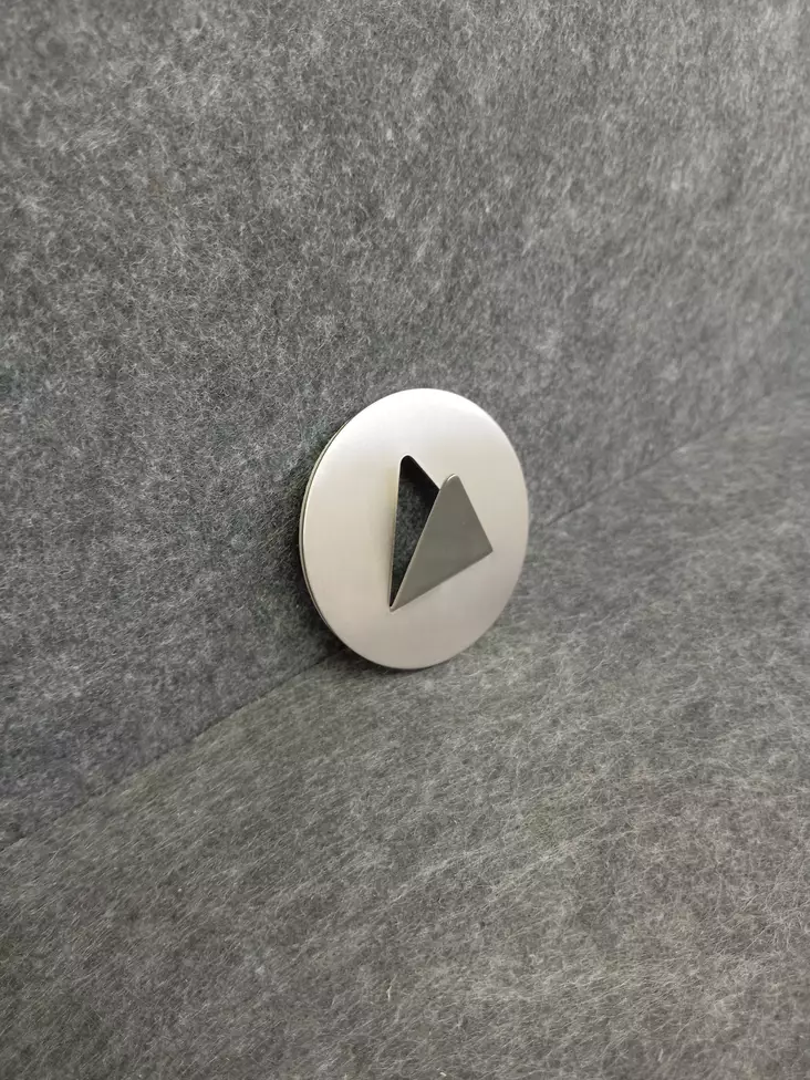 Vaatekoukku 862 rst - Naulakot ja koukut - PKOUKKU5901512 - 1