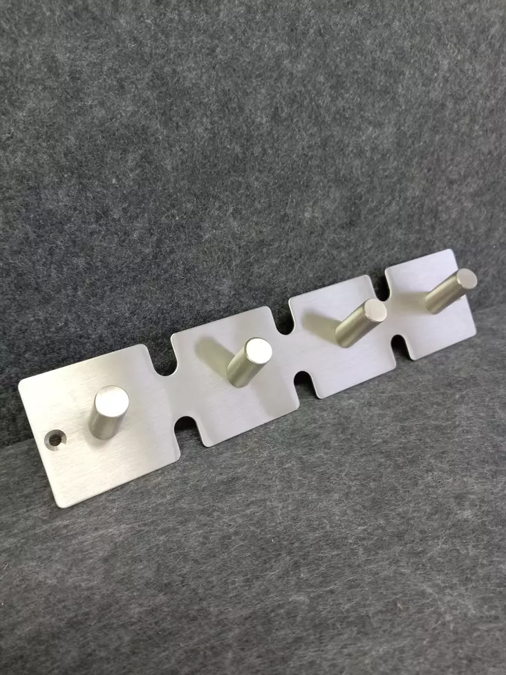 Vaatenaulakko 859 harjattu rst (4) - Naulakot ja koukut - PKOUKKU5901622 - 1