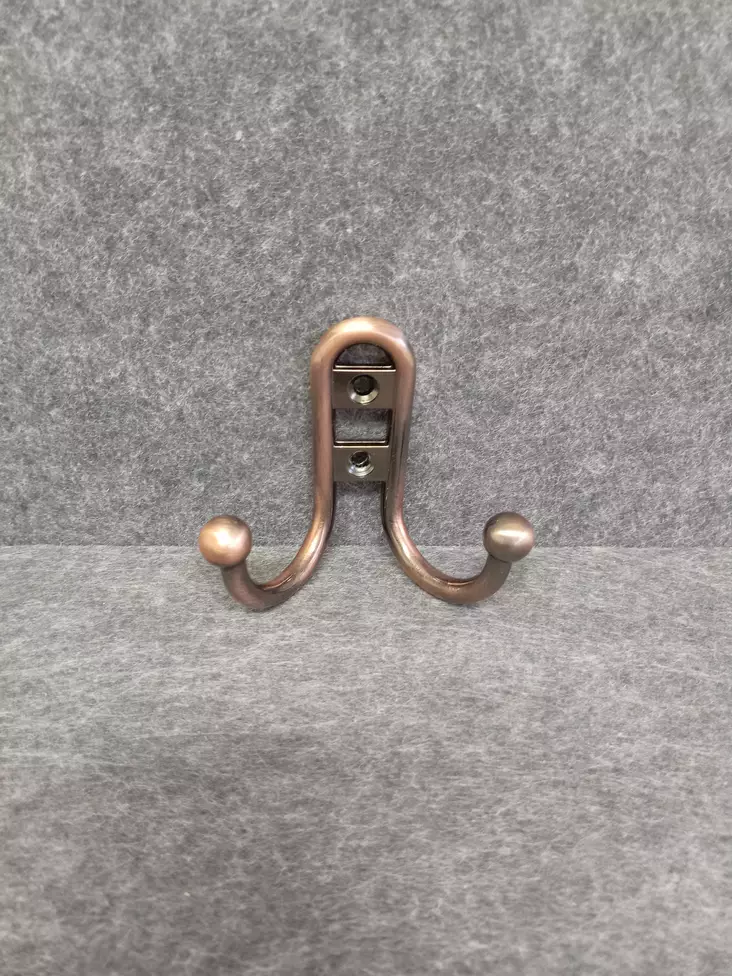 Vaatekoukku 1033/68 harjattu kupari - Naulakot ja koukut - PKOUKKU5902892 - 1