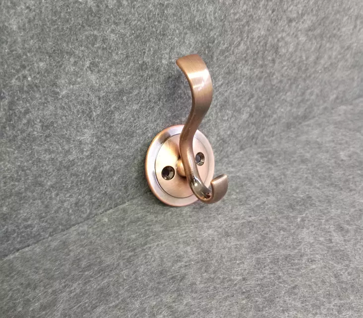 Vaatekoukku 1039/75 harjattu kupari - Naulakot ja koukut - PKOUKKU5902682 - 1