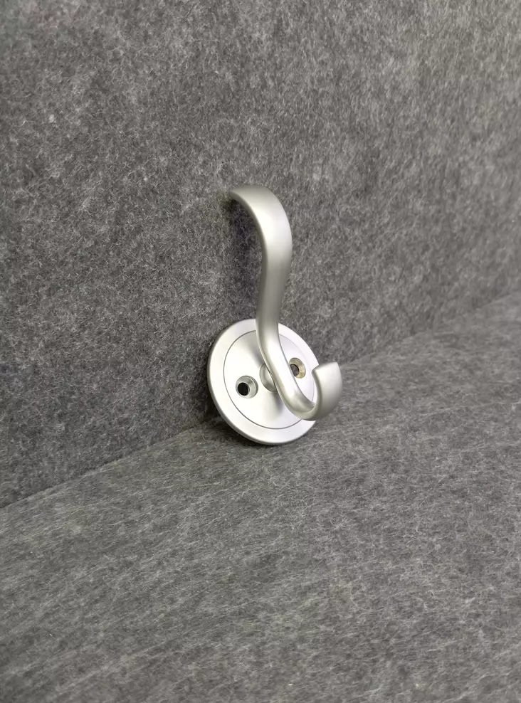 Vaatekoukku 1039/75 mattakromi - Naulakot ja koukut - PKOUKKU5902662 - 1