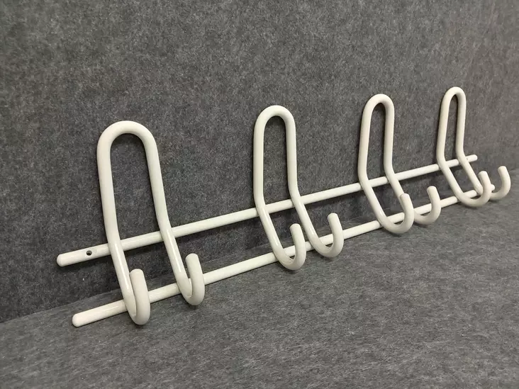 Vaatenaulakko 442/10 Valkoinen - Naulakot ja koukut - PKOUKKU5900472 - 1