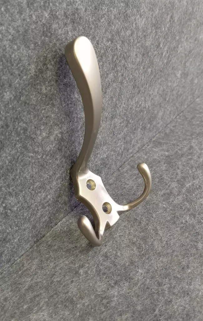 Vaatekoukku 510 mattanikkeli - Naulakot ja koukut - PKOUKKU5902212 - 1