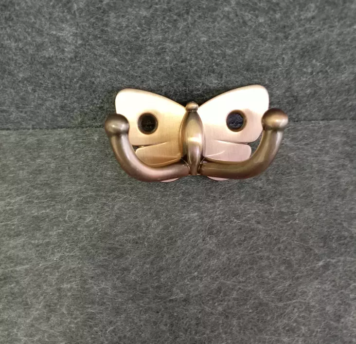 Vaatekoukku 552/ harjattu kupari - Naulakot ja koukut - PKOUKKU5902832 - 1