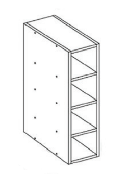 Avolokerikko 15cm - Alakaapin rungot - PAL15 - 1