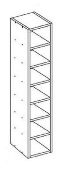 Avolokero 99cm - 288mm syvät rungot - 99SAL15 - 1