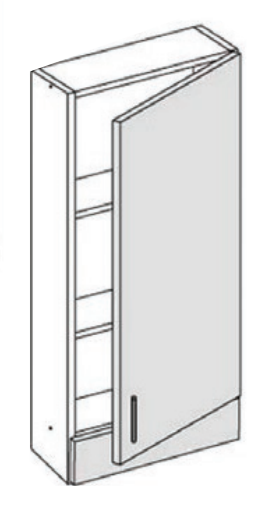 Maustehylly - 288mm syvät rungot - 99MH5 - 1