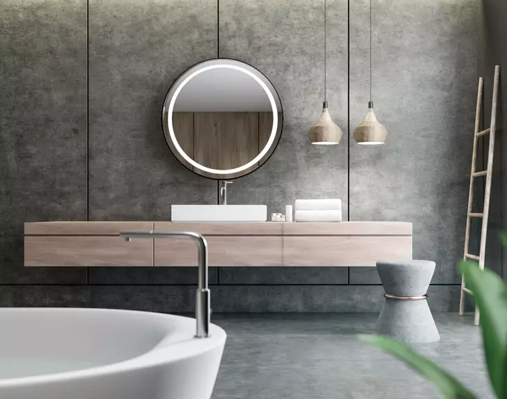 VALOPEILI MOON IP44 - Kylpyhuoneen peilit - 9202155 - 1