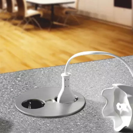 Twist Pistorasiapaneeli 2S. Rst - Keittiön valaistus ja pistorasiat - 1435617 - 1