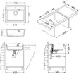 Komposiittiallas Atrox 30 Concrete 500mm - Altaat - 1140336 - 3