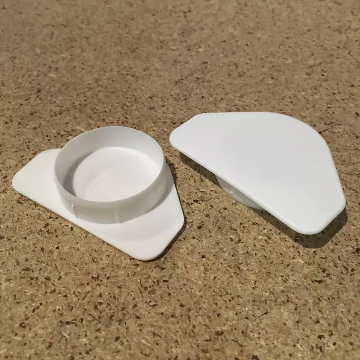 Peitekilpi sarananreikään - Pientarvikkeet - 13586 - 1