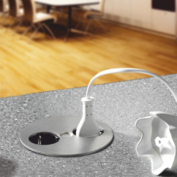 Twist Pistorasiapaneeli 2S. Rst - Keittiön valaistus ja pistorasiat - 1435617 - 1