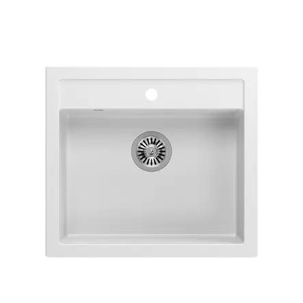 BILL Komposiittiallas 60 valkoinen - Keittiöaltaat - 5927768 - 1