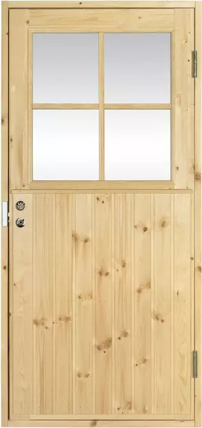 Mökkiovi M9 4-ruutuinen - Mökkiovet - ML4AO0819M9 - 1