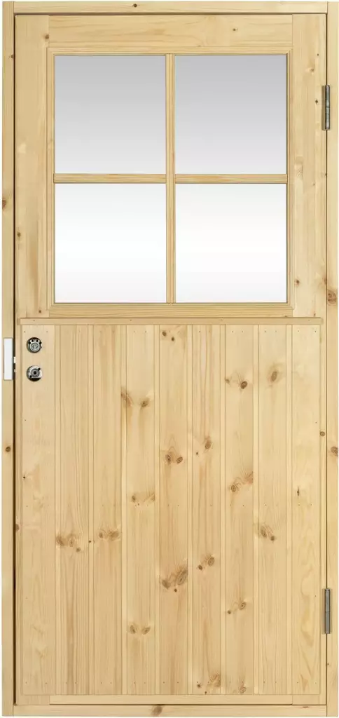 Mökkiovi M9 4-ruutuinen - Mökkiovet - ML4AO0819M9 - 1