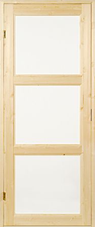 Saunanoven puukehä, lasittamaton - Saunanovet - SL37X19 - 1