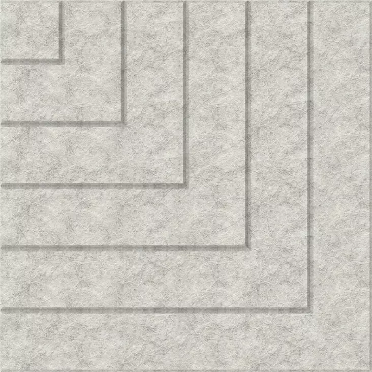 Akustiikkahuopalevy Grida harmaa - Äänieristyslevyt - JVWP-A6060H-RUHA - 1