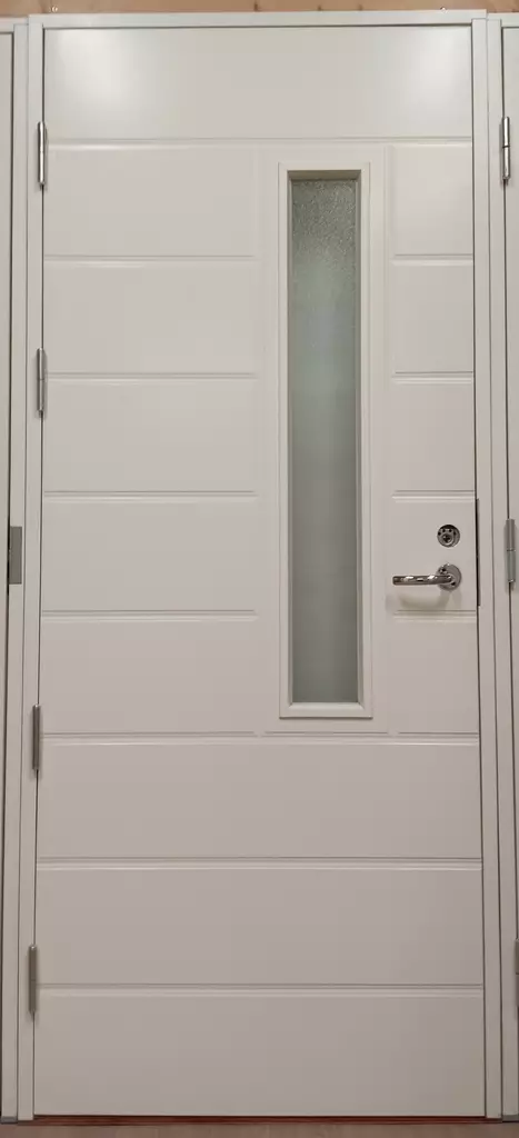 Ulko-ovi KP17 valkoinen 890x2090 vasen 1-tiivisteinen - Ulko-ovet - UO1RVALKPL9X21VERA - 1