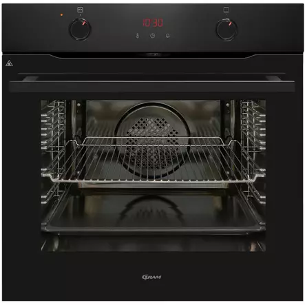 GRAM IOP 20663-92 B Erillisuuni, 77 l, pyrolyysi, paistomittarilla, musta - Uunit - IOP2066392B - 1