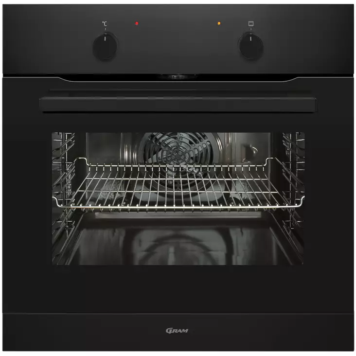 GRAM IO 5610-90 B Erillisuuni, 65 l, matta musta - Uunit - IO561090B - 1