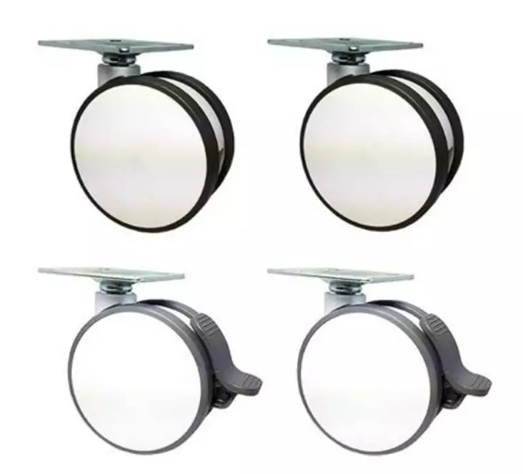 Pyöräsetti 80mm - Kalustepyörät - 255TSB - 4