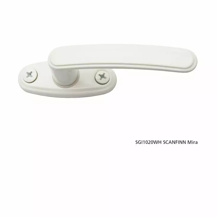Mira ikkunan kiintopainike, valkoinen - Ikkunoiden helat ja lisätarvikkeet - SGI1020WH - 1