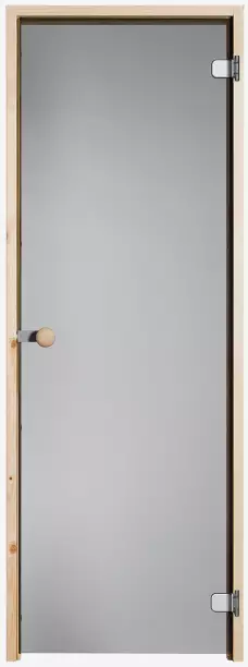 Saunan lasiovi harmaa - Saunanovet - VIHTA7x19H - 1