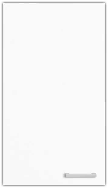 301 Kalusteovi Valkoinen kristalli - Pamel  - PHR1-95L6-301VK - 2