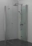 Tass taittuva suihkuseinä, kirkas lasi - Suihkuseinät - TASS80K - 2