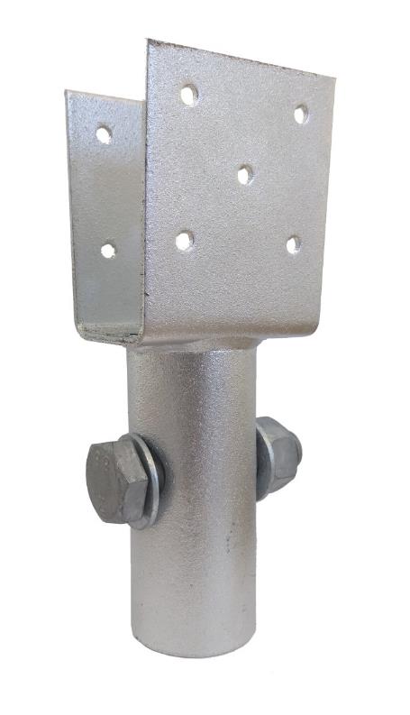 Kierrepaalun U-kiinnike 50x92 - Harkot ja kierrepaalut - JVK50K - 2