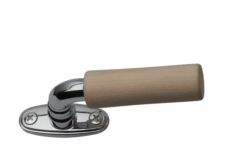 SG saunanikkunan painike, mänty/kromi - Ikkunoiden helat ja lisätarvikkeet - SGI1020CR-K - 4