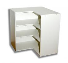 L-mallin kulmakaappi 70,4cm - 336mm syvät rungot - SM6X6L - 1