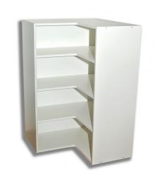 L-mallin kulmakaappi 98,8cm - 336mm syvät rungot - SK6X6L - 1