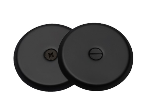 SG Peitekilpi Musta - Väliovien helat ja painikkeet - SGO1011BL - 2